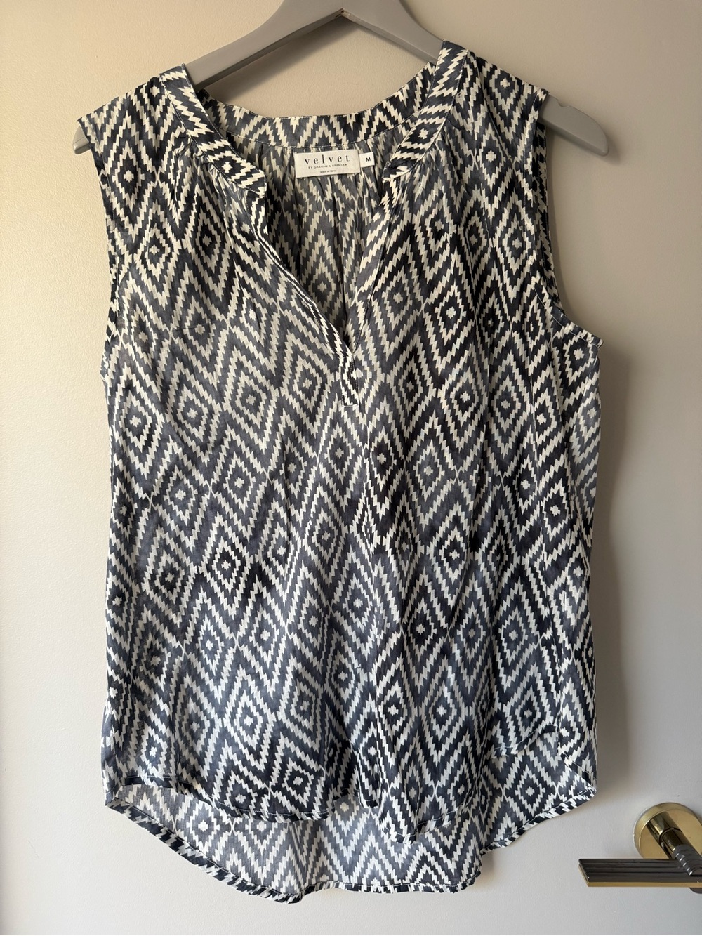 Velvet by Graham & Spencer Sleeveless Blouse
